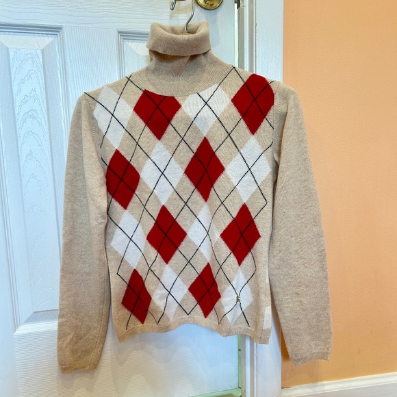 Burberry turtleneck merino woman sweater S - Picture 1 of 10